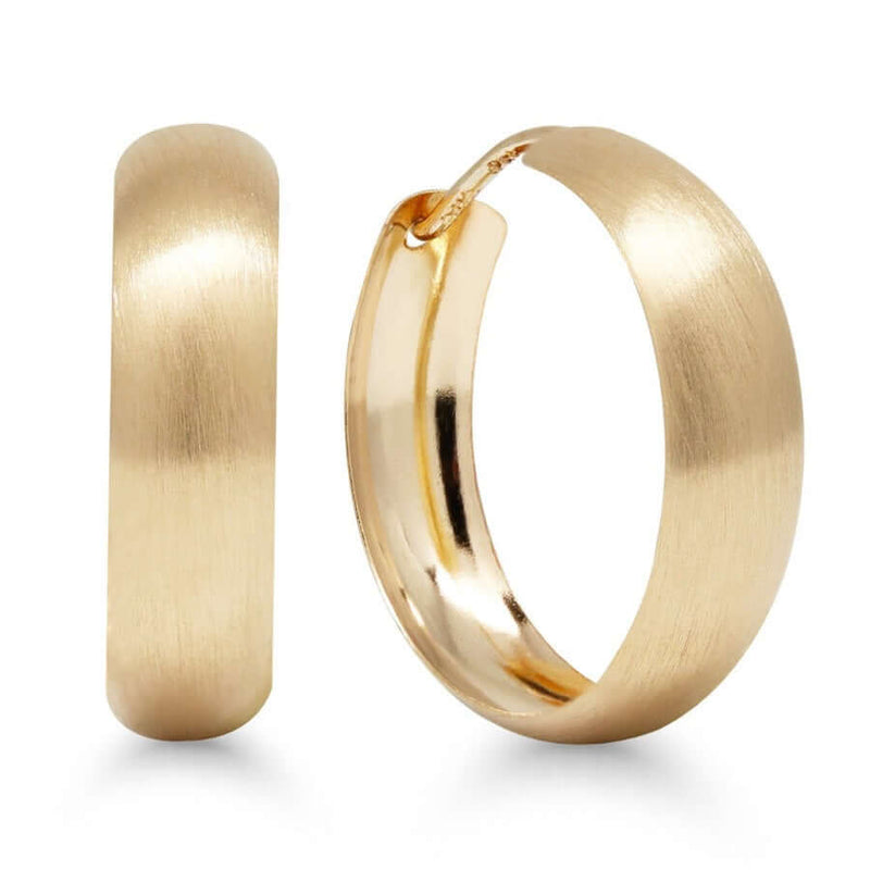 Kultakorvarengas pyöristetty 4x20mm 205KK
