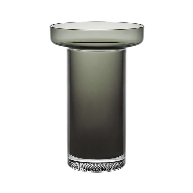 Kosta Boda Limelight Rose maljakko Smokey grey 7041717