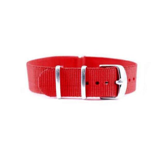 KARU kellon nato-ranneke, punainen