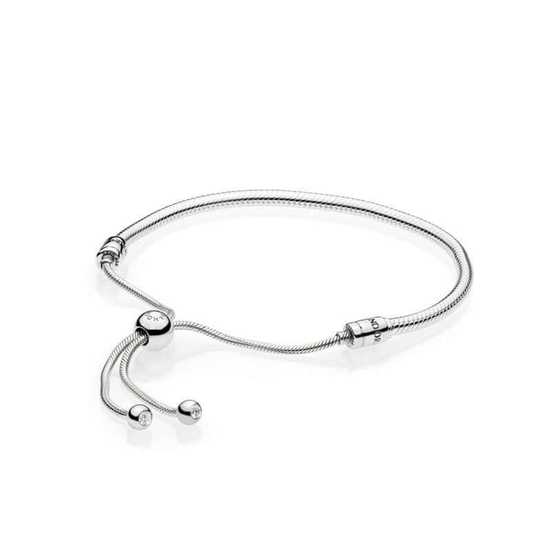 Pandora Moments Silver Sliding rannekoru 599652c01-2