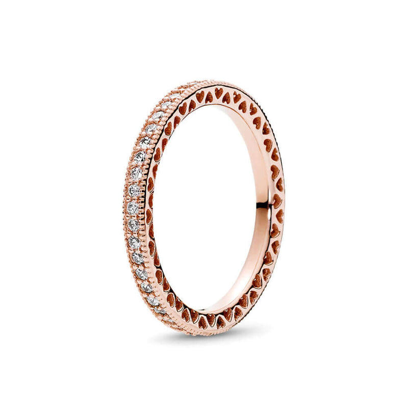 Pandora Rose Hearts of Pandora sormus 180963CZ