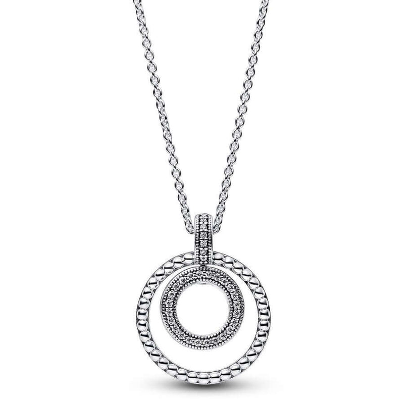 Pandora Signature Pavé & Beads kaulakoru 392308c01