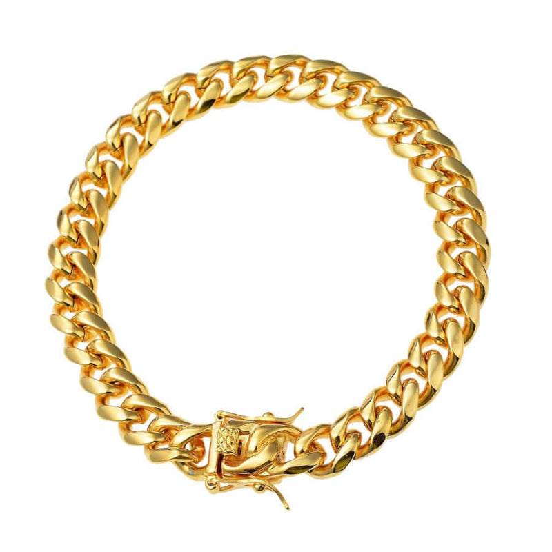 Bosie kullattu panssariranneketju (8 mm / 21,5 cm, 22,5 cm)
