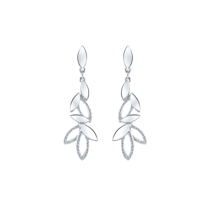 Tammi Jewellery Hopeiset Sademetsä Korvakorut S4524