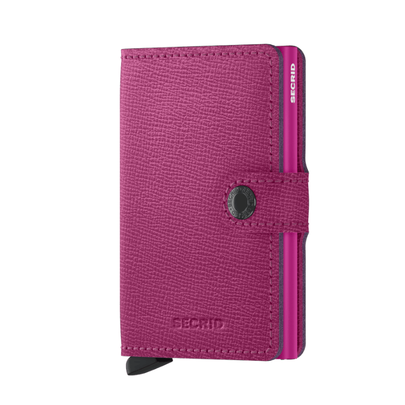 Secrid minivallet crisple fuchsia lompakko