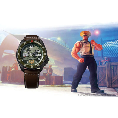 Seiko 5 X Street Fighter "Guile" Limited Edition SRPF21K1