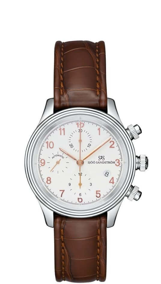 Sjöö Sandström Royal Steel Chronograph 012628
