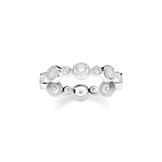Thomas Sabo Sterling Silver White Stones sormus TR2256-051-14