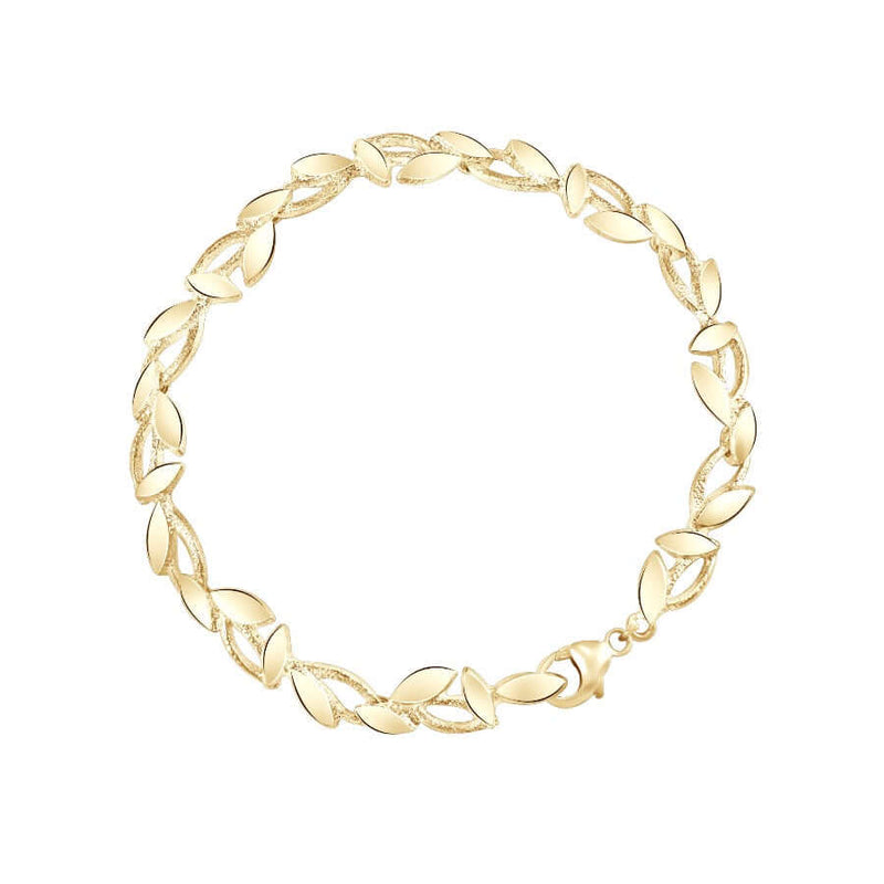 Tammi Jewellery Kultainen Sademetsä Rannekoru G2640