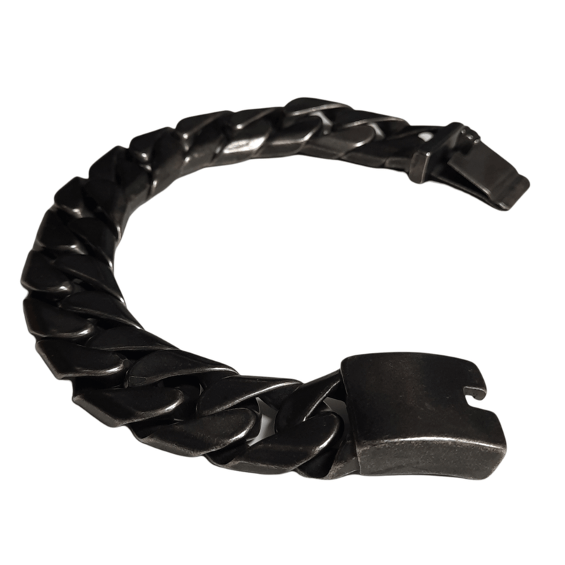 Rocks & Steel Teräsrannekoru 21,5 cm