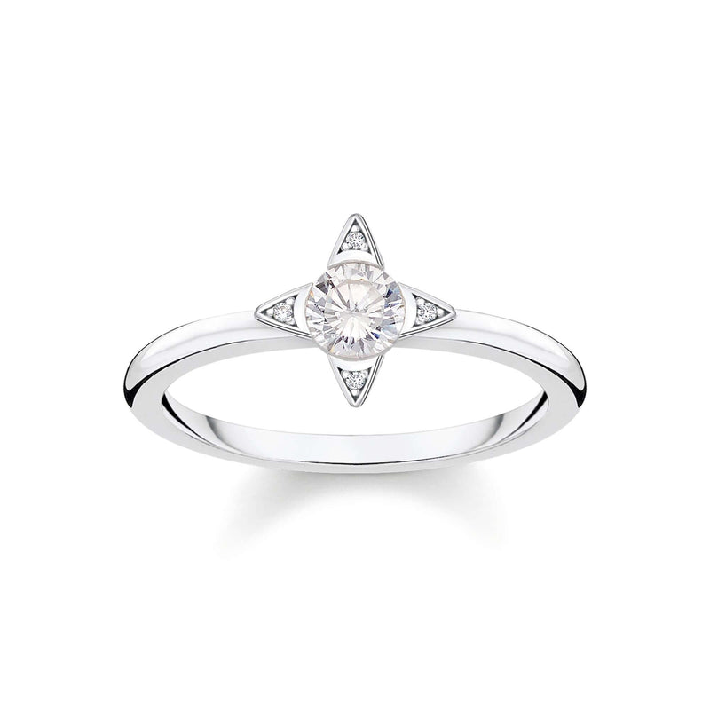 Thomas Sabo White Stones sormus TR2268-051-14