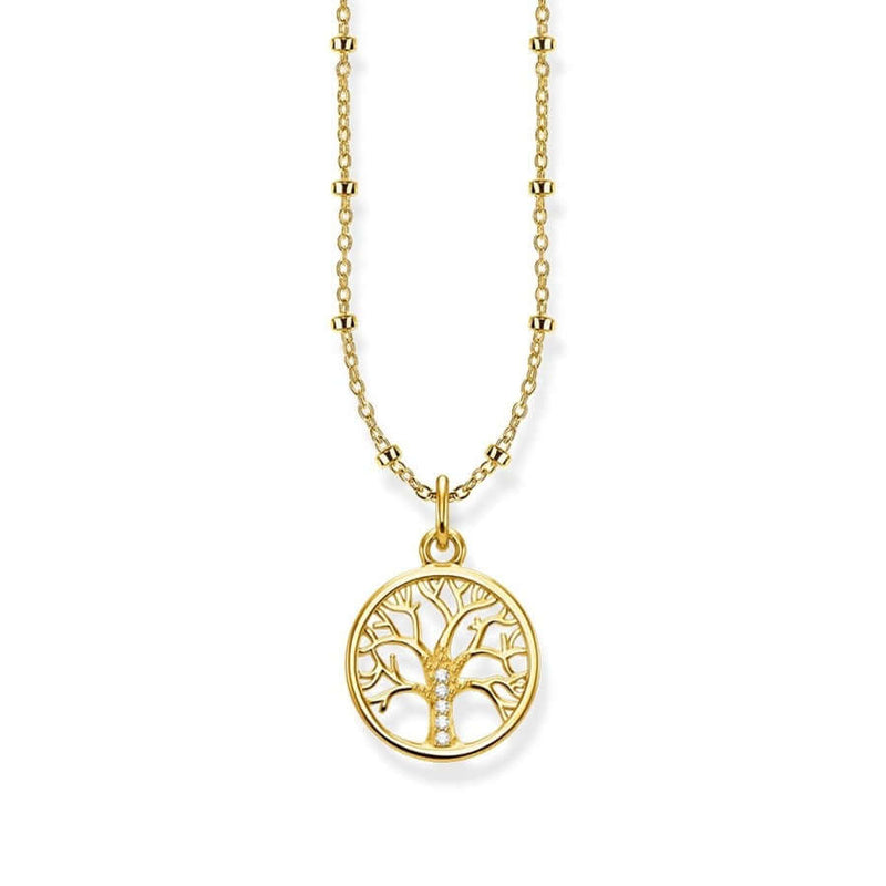 Thomas Sabo Tree of Love Gold elämän puu kaulakoru KE1827-414-14