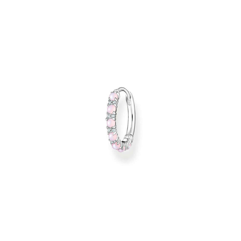 Thomas Sabo Hoop Pink Stones korvakoru 1 kpl CR664-166-7