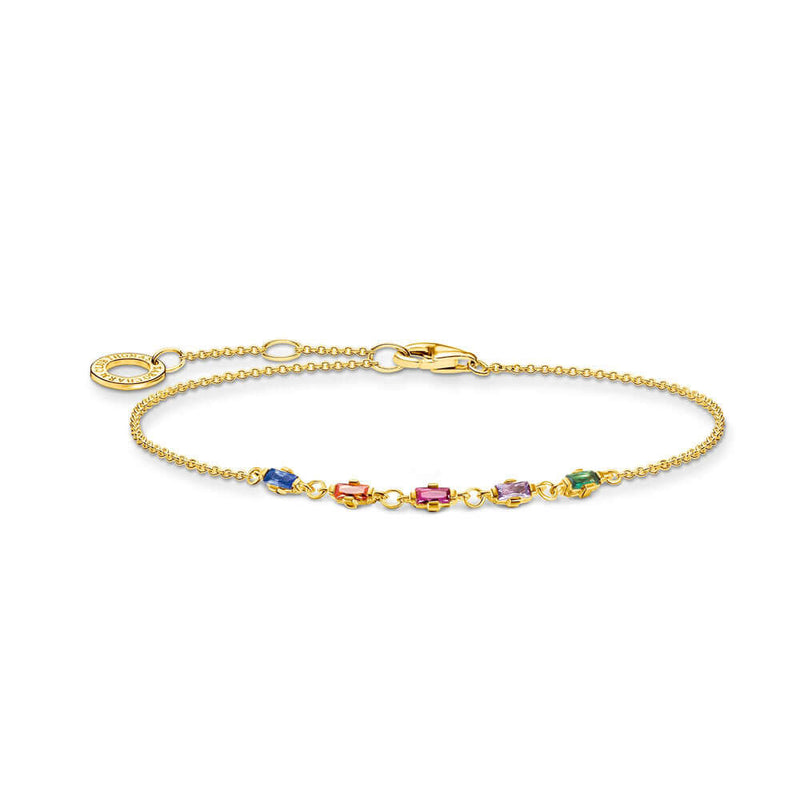 Thomas Sabo Rannekoru Värikkäillä kivillä A2024-488-7-L19V