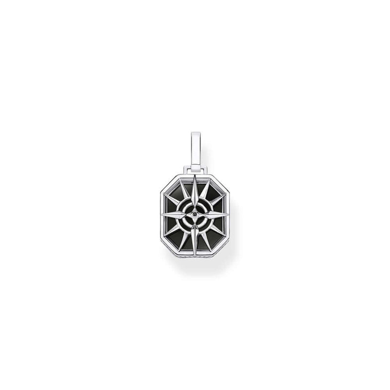 Thomas Sabo Compass Star Black Riipus PE911-641-11
