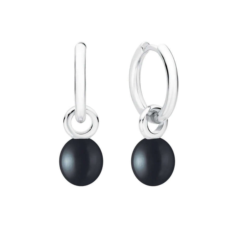 Gaura Pearls Jayleen korvakorut musta