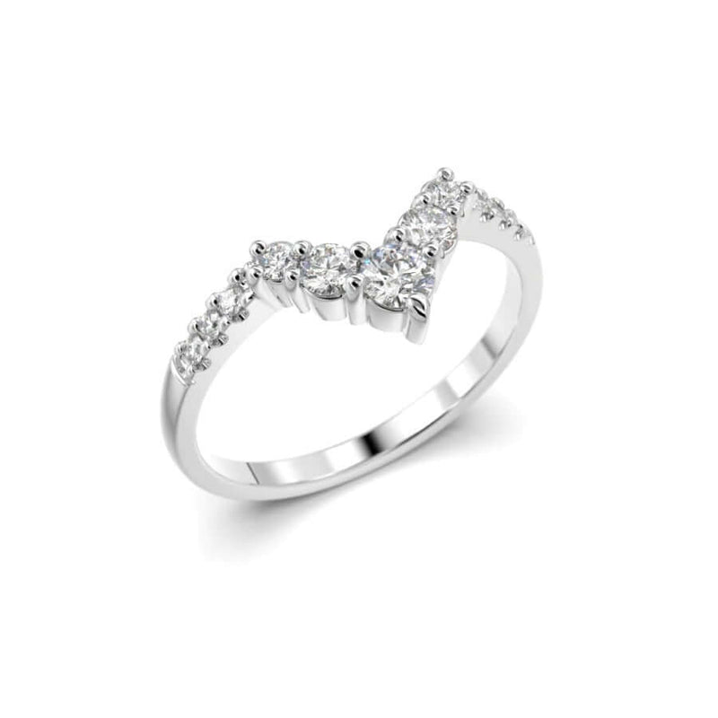 Festive Juliette Side timanttisormus 676-021