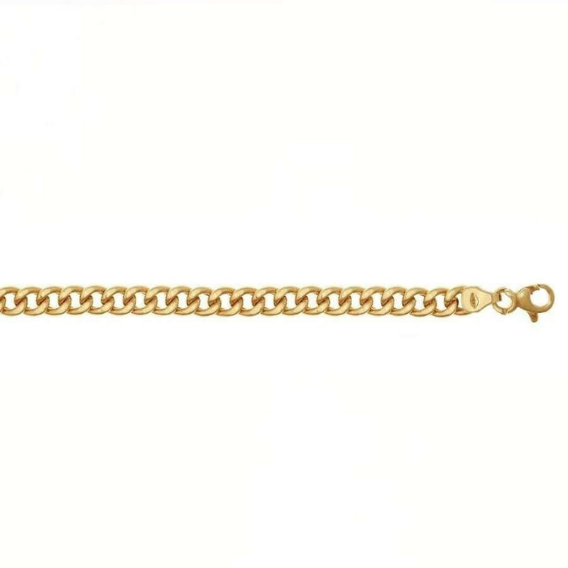 Kultainen panssariranneketju 3.6mm
