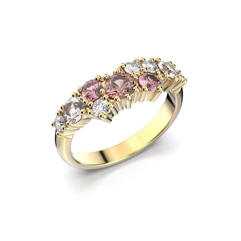 Festive Nadja Gr Pink timanttisormus 669-105P-kk