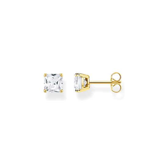 Thomas Sabo kultainen korvakoru zirkonilla H2174-414-14