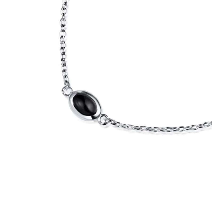 Efva Attling Love Bead Onyx Rannekoru 14-100-02415
