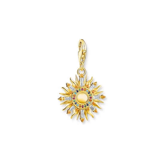 Thomas Sabo Charm Pendant aurinko hela 1935-488-7
