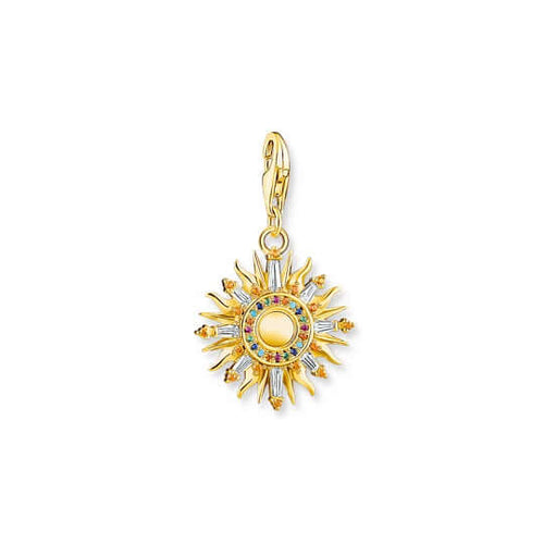 Thomas Sabo Charm Pendant aurinko hela 1935-488-7