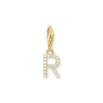 Thomas Sabo Charm kirjain R hela kulta 1981-414-14