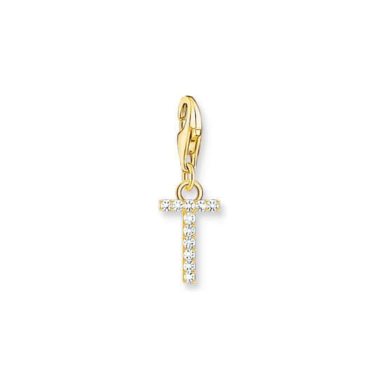 Thomas Sabo Charm Club kirjain T hela kulta 1983-414-14