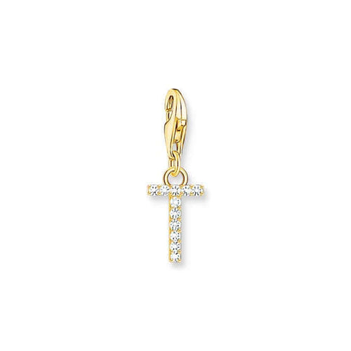 Thomas Sabo Charm Club kirjain T hela kulta 1983-414-14