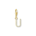 Thomas Sabo Charm kirjain U hela kulta 1984-414-14