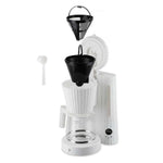 ALESSI PLISSÉ kahvinkeitin valkoinen MDL14 W