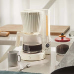 ALESSI PLISSÉ kahvinkeitin valkoinen MDL14 W