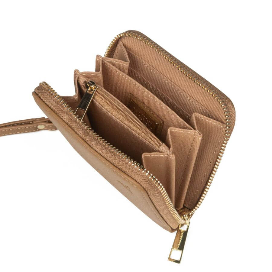 Aarni Clutch Hirvennahkainen Mini Lompakko