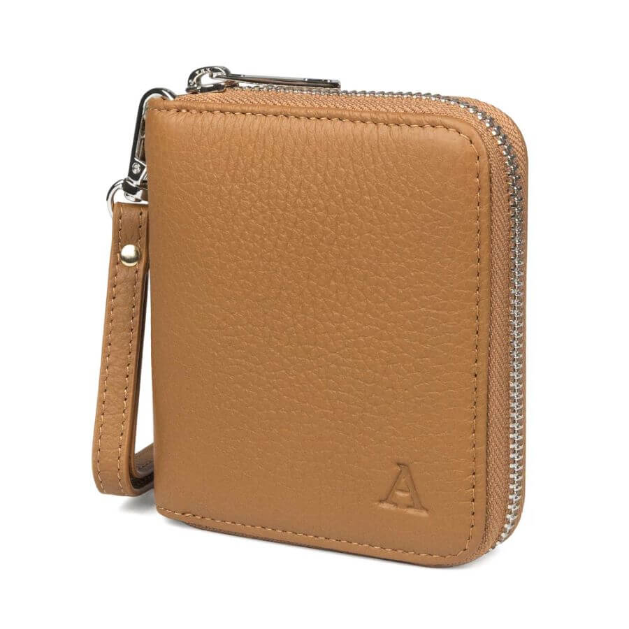 Aarni Clutch Hirvennahkainen Mini Lompakko