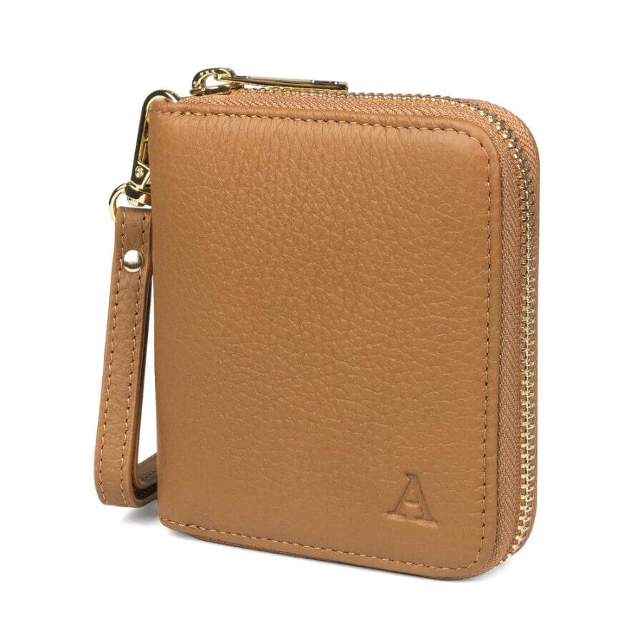 Aarni Clutch Hirvennahkainen Mini Lompakko