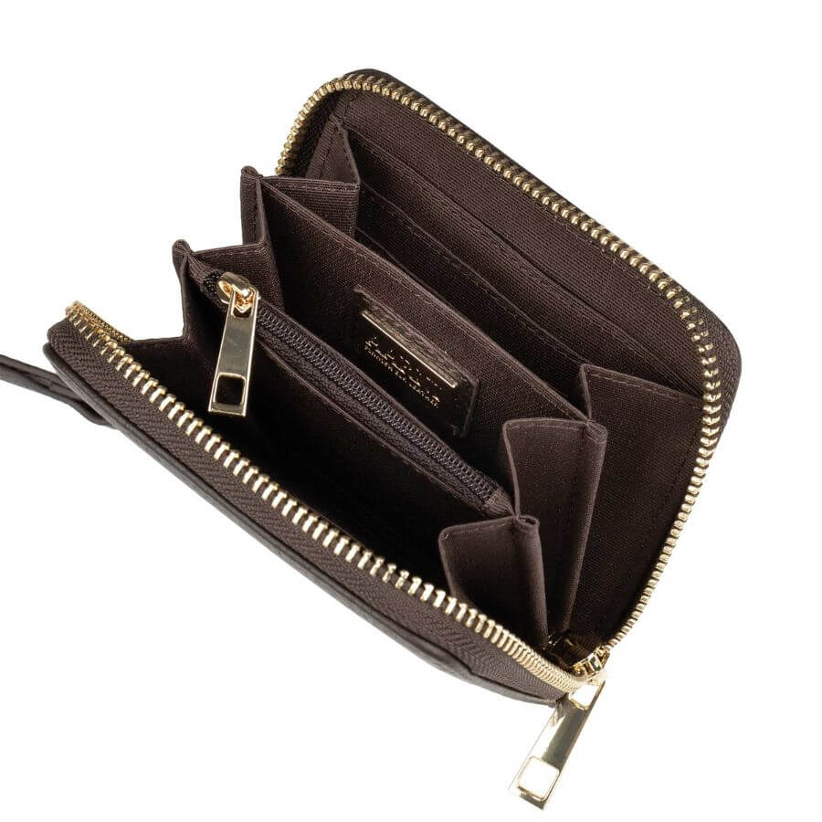 Aarni Clutch Hirvennahkainen Mini Lompakko