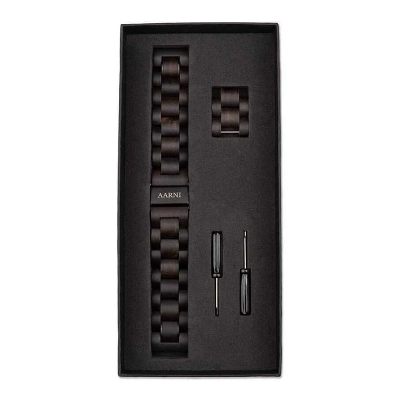 Aarni Eebenpuinen Kellonranneke 20 mm