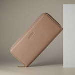Aarni Hirvennahkainen Clutch Lompakko Hiekka