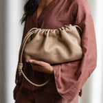 Aarni Linne Hirvennahkainen Clutch-laukku