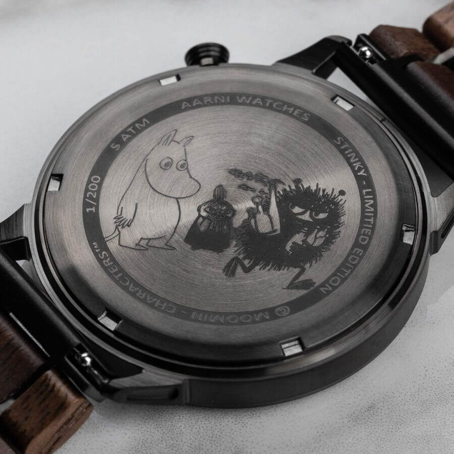 Aarni x Moomin Haisuli Limited Edition Rannekello