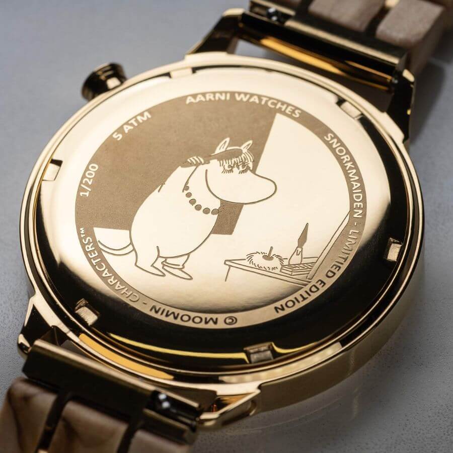 Aarni x Moomin Niiskuneiti Limited Edition Rannekello