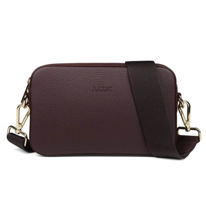 Aarni olkalaukku burgundy