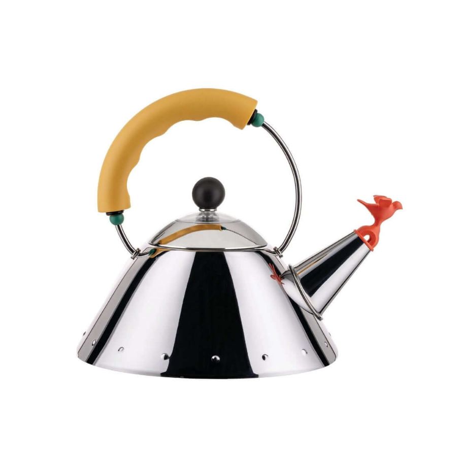 Alessi kettle viheltävä vesipannu 9093 1 Y