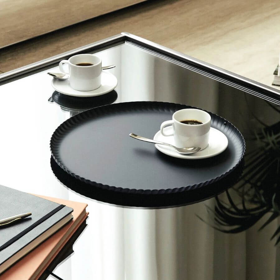 Alessi Pleats Pyöreä Tarjotin JK02/31 B