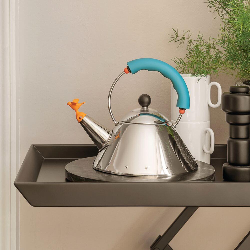 Alessi kettle viheltävä vesipannu 9093 1 LAZ