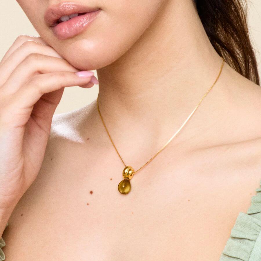 Annele Sugar Drop Choco Kaulakoru ANX6019D