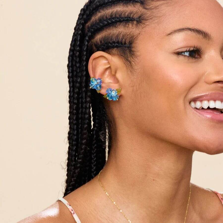 Annele Blueberry Romance Earcuff ANX8001B