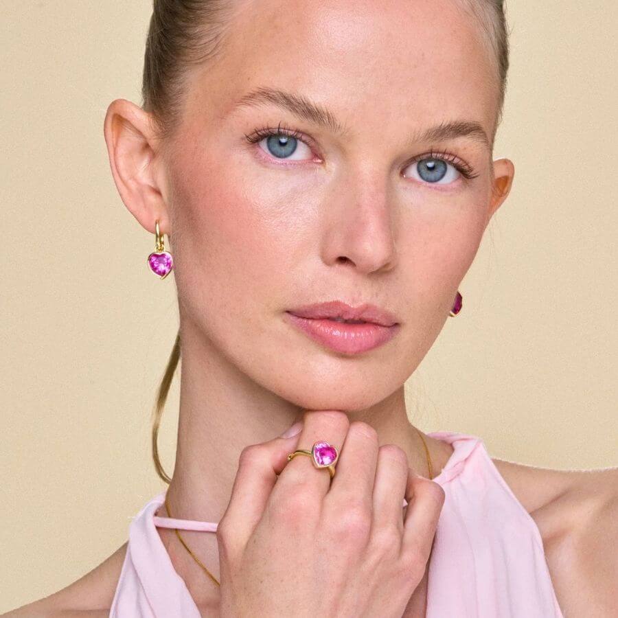 Annele Sweethearts Pink Korvakorut ANXS5074C