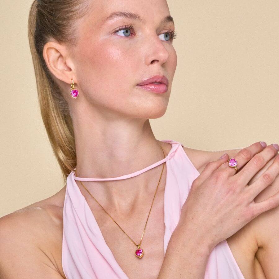 Annele Sweethearts Pink Korvakorut ANXS5074C